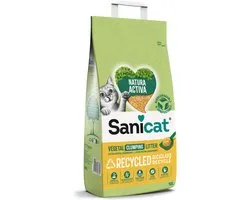 Sanicat Natura Activa Recycled - Kattenbakvulling - 10 l