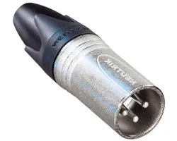 Neutrik Ntr-nc3 mxx Connector Zilver