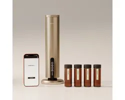 Scentech Starter Kit Pro - Smart Aroma Diffuser Pro + 4 Geuren - Clean Energy, Yuzu Bloom, Table Bois & Bali Spice - Aroma Diffuser Set