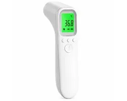 Thermometer - Infrarood - Digitale Koortsthermometer - Voorhoofdthermometer - Contactloos - Lichaamstemperatuur - Oppervlaktethermometer - Baby Thermometer - Kinderen & Volwassenen - Koorts Meten - Thermometer Lichaam