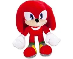 Sonic the Hedgehog - Knuckles (The Echidna) - Knuffel - Pluche - Speelgoed - Rood - 30 cm