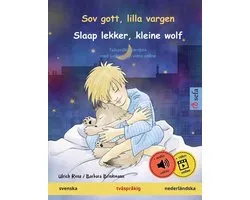 Sefa Bilderböcker På Två Språk- Sov gott, lilla vargen - Slaap lekker, kleine wolf (svenska - nederländska)