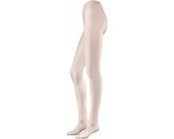 Papillon Maillot met Voet Balletpanty - Maat 152  - Unisex - roze