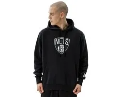 Nike NBA Brooklyn Nets - Sweater - Maat M - Zwart - Nets - Basketbal - Heren Sweater voor Mannen