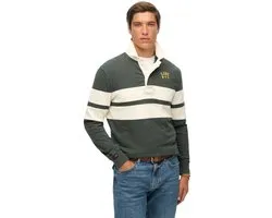 Superdry - Vintage Athletic Stripe Rugby Top - Heren - Tops