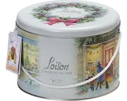 Loison classico- In Blik- A. D. 1476- panettone traditional with raisins- orange and citron 750 g
