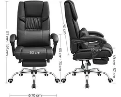 Nancy's Luxury Office Chair - Chaises de bureau ergonomiques - Chaises de bureau pour adultes