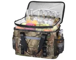 WARMOUNTS 40L Koeltas Groot – Opvouwbare Geïsoleerde Cooler Bag – Waterdichte Thermotas met Schouderriem – Voor Eten, Bier, Werk, Strand en Reizen