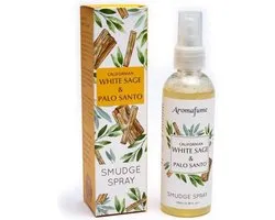 Aromafume natural smudge spray witte salie en palo santo - 100ml