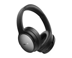 EarFun Tune Pro - Draadloze Over-Ear Koptelefoon - 120 uur Batterijduur - Multipoint Connectie - Geschikt voor Telefoon en Computer - Zwart