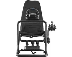 Verstelbare Racestuurstandaard, Stevige Simulator Cockpitstuurstandaard, Compatibel met Logitech G25, G27, G29, G920, G923, Thrustmaster T300rs, TX F458, T500rs, T3pa-Pro (F1/GT) en Csr-Pedalen, Zwart