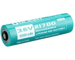 Olight Batterij Accu 21700 5000 mAh accu voor Seeker 2 Pro