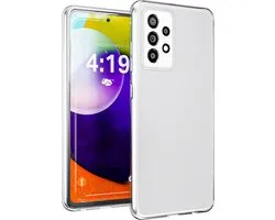 Hoesje geschikt voor Samsung A52 hoes transparant shock proof