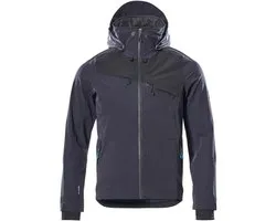 Mascot Advanced Shell jas 17001-411 - donkermarine/zwart - 2XL