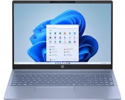 Ordinateur portable HP Pavilion 16-af0057nb, processeur Intel Core Ultra 7 155U, écran 40,6 cm (16"), 2K , 16 GB LPDDR5x-SDRAM, SSD 512 GB , Wi-Fi 6E (802.11ax), Windows 11 Home , Blauw