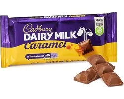 Cadbury Dairy Milk Caramel 2x 120 gram
