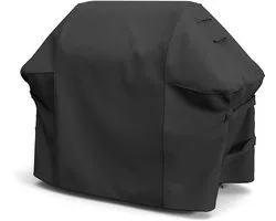 Housse de barbecue SHINESTAR pour Weber Genesis II série 300, robuste, avec doubles sangles et fentes d'aération intégrées, coupe-vent et imperméable, noire