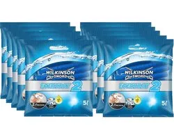 Lames de rasoir Wilkinson Sword - Essentials 2 pour homme - 10 x 5 pièces - Pack économique