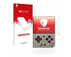 upscreen - Screenprotector voor Miyoo Mini Plus - Folie Beschermfolie transparant