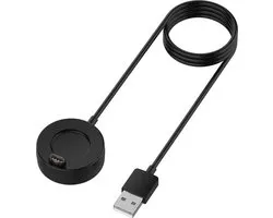 By Qubix Geschikt voor Garmin Watch Oplader - Oplaadkabel - USB aansluiting - 1 meter - Geschikt voor Venu 4/3/3s/2/2s/Sq 2/2 Plus/ Vivoactive 5/4/4s/3/ Vivomove 3/3s/Luxe/Style/Sport Forerunner 45/55 /158/165/245/255/265/645/745/935/945/955/965