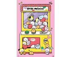 Affiche BT21 Machine Arcade 61x91,5cm