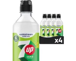 Sodastream 7UP zero siroop 440ML, goed voor 9L bruisende drank