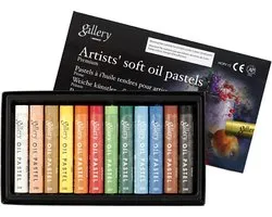 Gallery Oliepastel Premium dikte 10 mm l: 7 cm diverse kleuren 12stuks