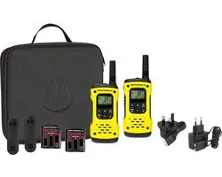 Motorola TLKR-T92 H2O - Twin Pack - Geel/Zwart