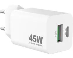 Sinox - MOBILITY POWER - Lichtnetadapter 4xUSB-A 45W