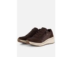 Skechers BILLION FLEX - LUXE UP Dames Veterschoenen - Chocolate