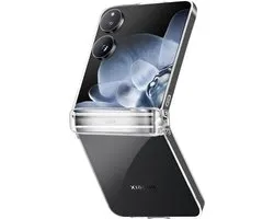 Avizar Étui pour Xiaomi Mix Flip Rigide Visible Design Protection Charnière Transparent