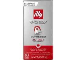 illy Classico Espresso Coffee Cups - 10 x 10 pièces - 100 tasses à café