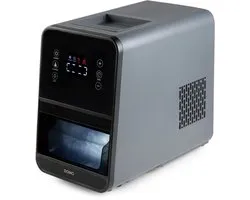 Machine à glaçons en pépites DOMO DO9286IB - 1,5 L - Machine à glace pilée avec pelle à glace - 15 kg/24 h - Glaçons en 6 min - Grijs/ Zwart