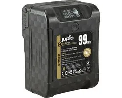 Jupio ProLine Extreme 99 V-Mount battery 6700mAh (99Wh) - LCD Display, USB-C PD 65W in/output, D-Tap in/output and USB-A output