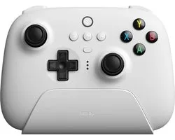 8Bitdo Ultimate 2.4G Blanc RF Manette de jeu Numérique Android, PC, iOS