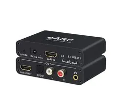 DAC HDMI eARC Audio Extractor Audio Converter Digitaal Naar Analoog