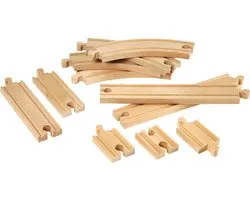 BRIO Rails uitbreidingsset - 33401