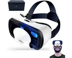 VR Headset - 3D Bril - Virtuele Ervaringen - Universele Compatibiliteit - 5-7 Inch Scherm - Wit