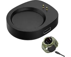 1 pièce adaptateur de charge type C, chargeur magnétique compatible avec chargeur Amazfit Helio Strap, pour T-Rex 3/T-Rex 3 Pro/Balance/Balance 2, convertisseur de câble de charge (noir)