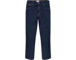 Wrangler Texas Darkstone Authentic Straight Jeans-Heren