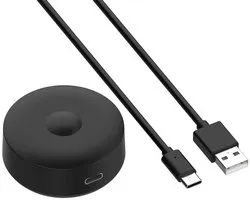 Chargeur compatible avec Oral-B iO Série - Câble de charge USB-C - Magnétique - 1 mètre - compatible avec iO 7, 8, 9 et 10 - noir