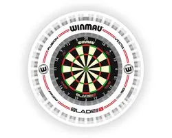 Winmau Plasma Ice Light Pro-Line Surround Bundel wit