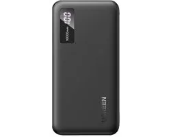 UGREEN 10000mAh Snel Lader Oplader Powerbank Zwart