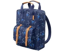 Fresk Kleine Rugzak voor kinderen 2-4 jaar - 4,7 L - Schooltas Kind Jongens - Verstelbare Schouderbanden - Waterafstotende Rugtas - Blauw - Monkey