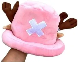 Anime hoed | Anime hoed Chopper | One Piece | Hoed | Dokter | Tony Chopper | Straw Hat Pirates | Bucket hat | Cosplay | Anime cosplay hoed | Verkleedfeest | Verkleedhoed | Halloween
