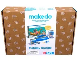 Makedo Holiday Bundle - bouwen met karton - volledige set