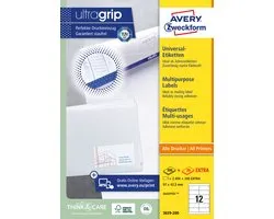 Marque privée Avery 3659-200 Universal Label 97x42,3mm