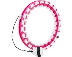 Smart Hula Hoop rose blanc - Fitness et Fun pour la maison