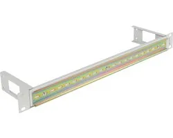 Lanberg - 1U TS-35 DIN-montagerail voor 19" rack AK-1801-S wit