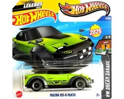 Hot Wheels Mazda MX-5 Miata Vert Pomme 1/250 Hw Dream Garage 2/5